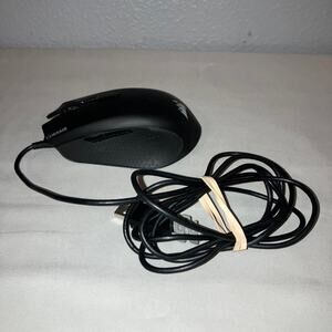 Gaming Corsair Harpoon RGB Wired Mouse Tested Used 6k DPI 5 Mappable Buttons